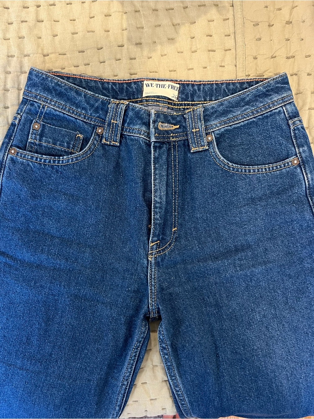 We The Free Women's Boot Cut Jeans in Dark Blue